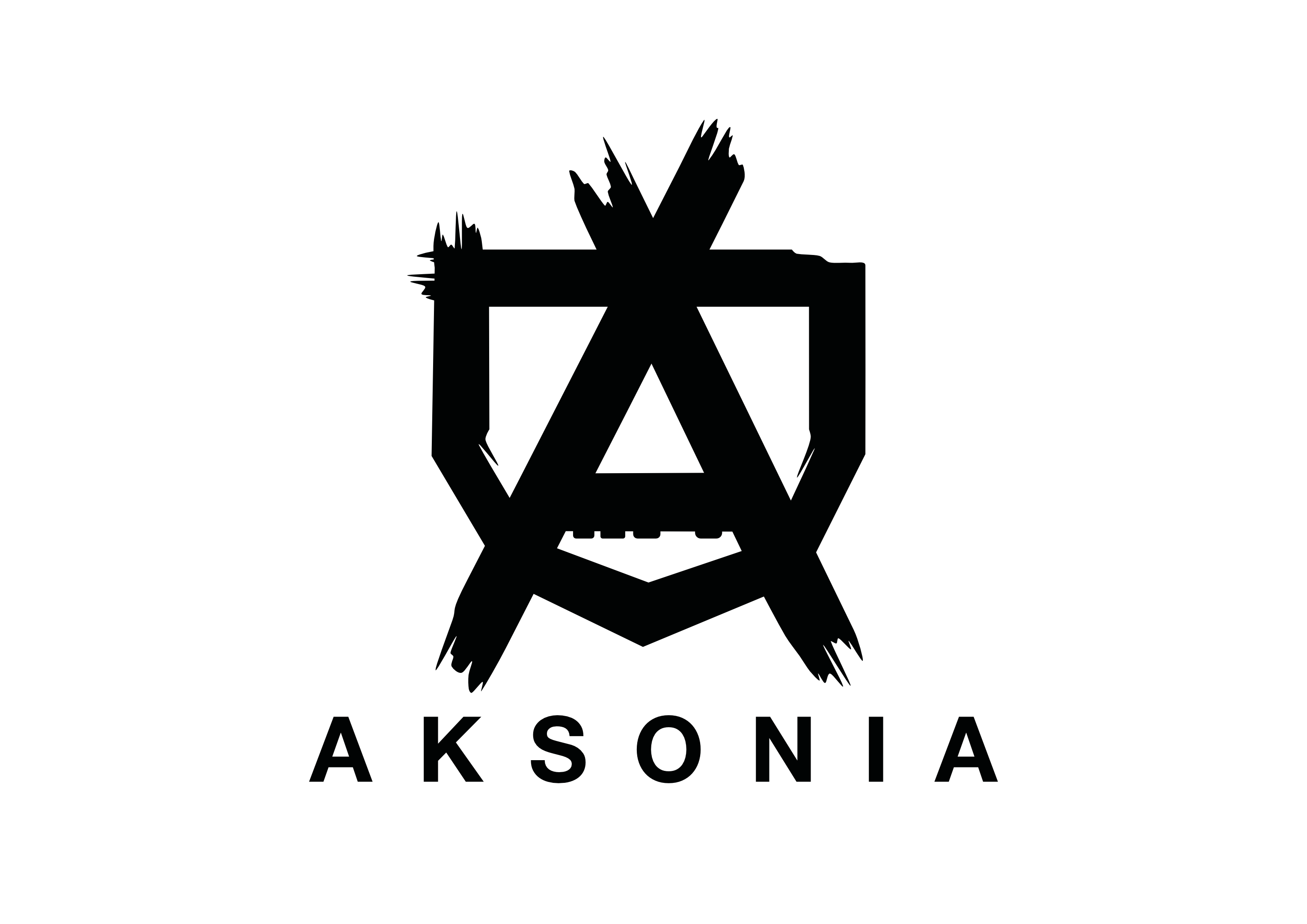 Aksonia Logo - Dark